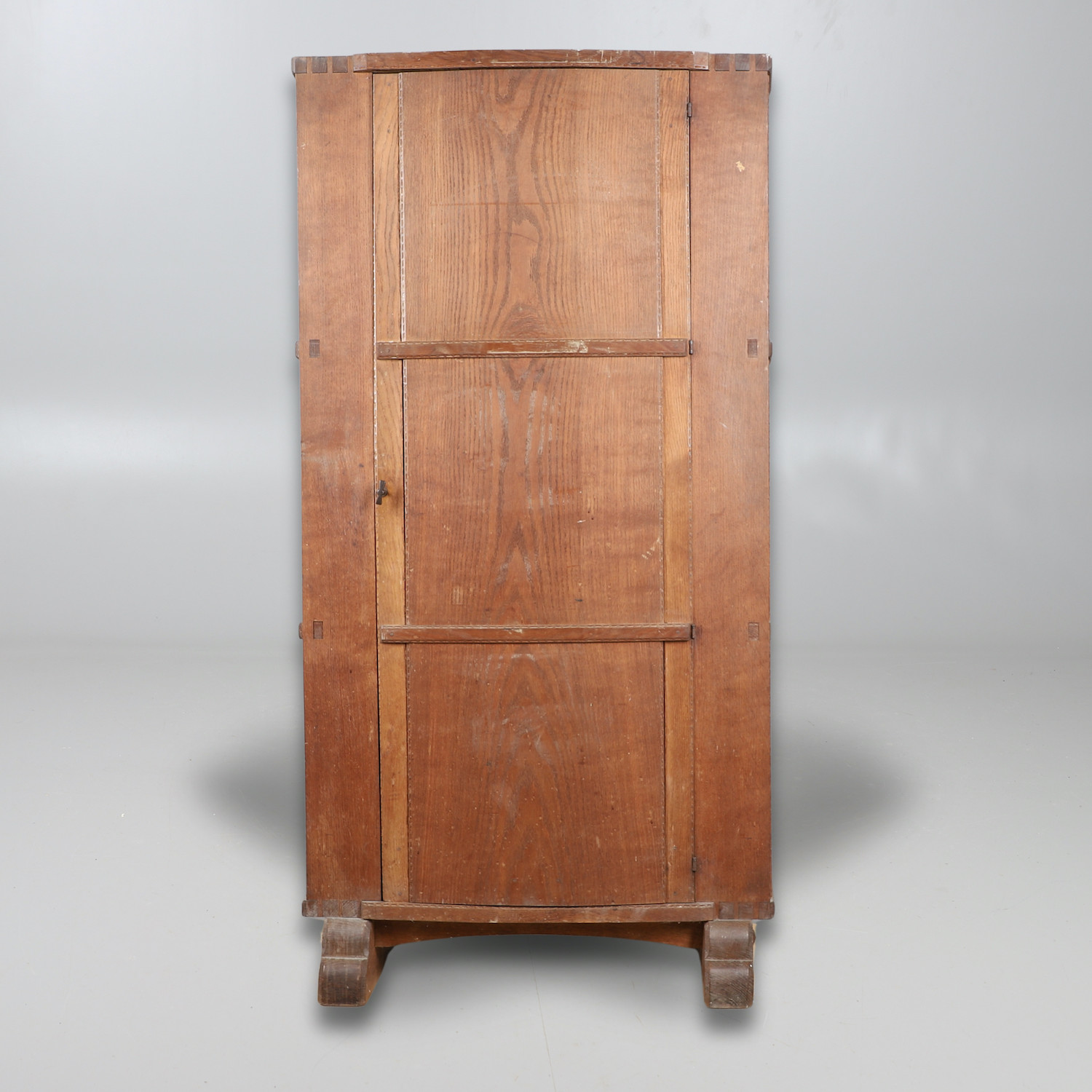 A Cotswold School Arts and Crafts Oak Wardrobe by Ernest Gimson