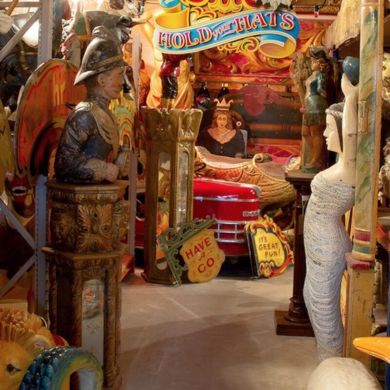 Fairground art collection set to sell Antique Collecting