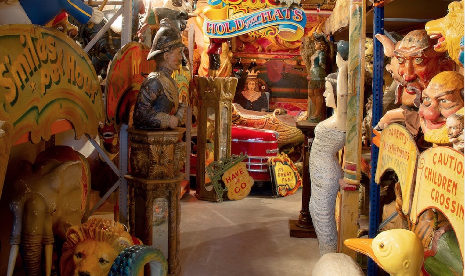 Fairground art collection set to sell – Antique Collecting