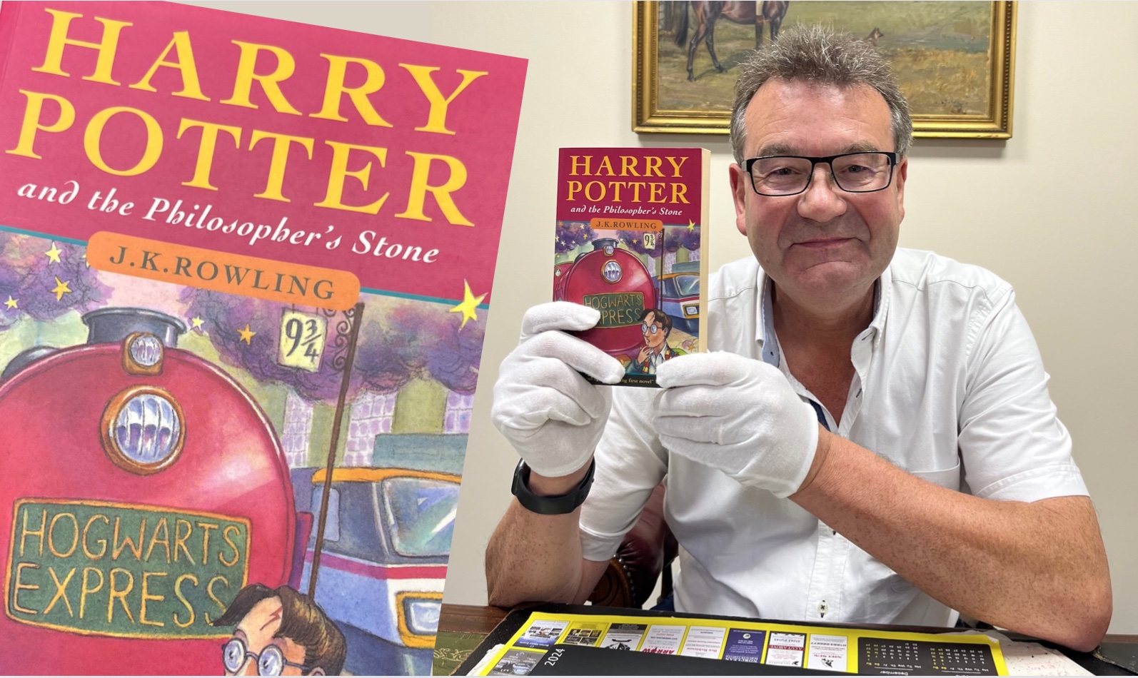 First edition Harry Potter paperback could cast magic – Antique Collecting