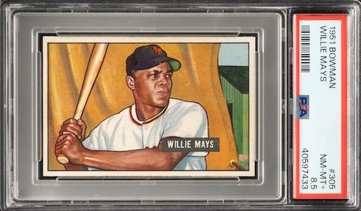 Say Hey, Willie Mays—Rare Baseball Card Scores Record Prices – WorthPoint