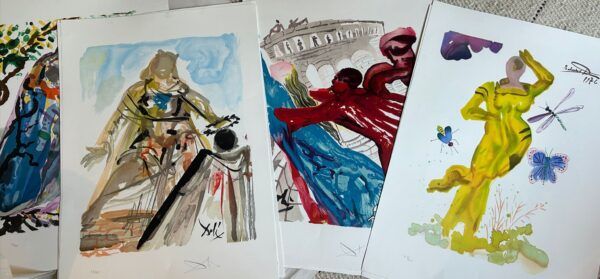 Great Discoveries: Signed Salvador Dali Lithographs Found in London Garage