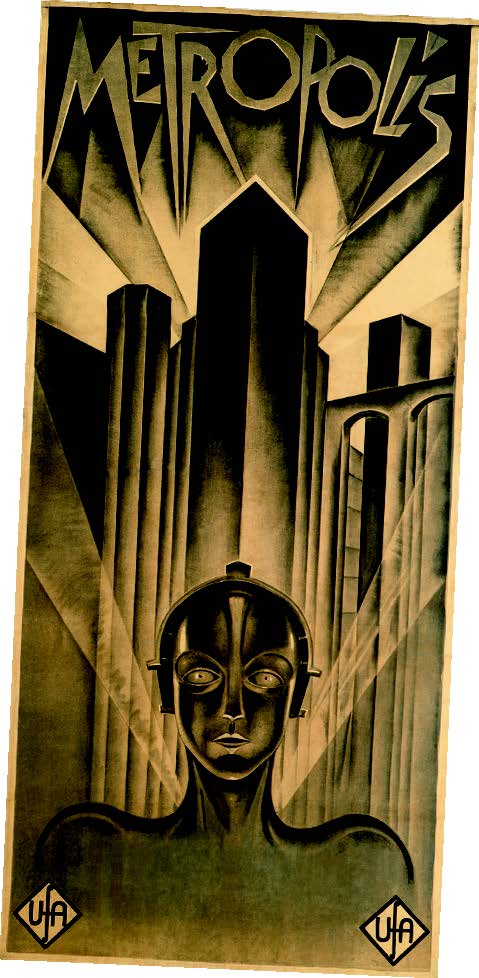 'Metropolis' vintage movie poster from 1927