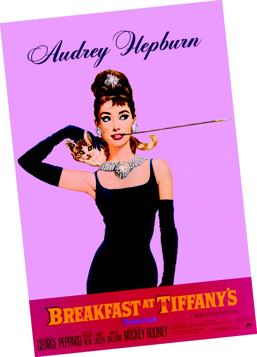 'Breakfast at Tiffany’s', premiere American one sheet vintage movie poster