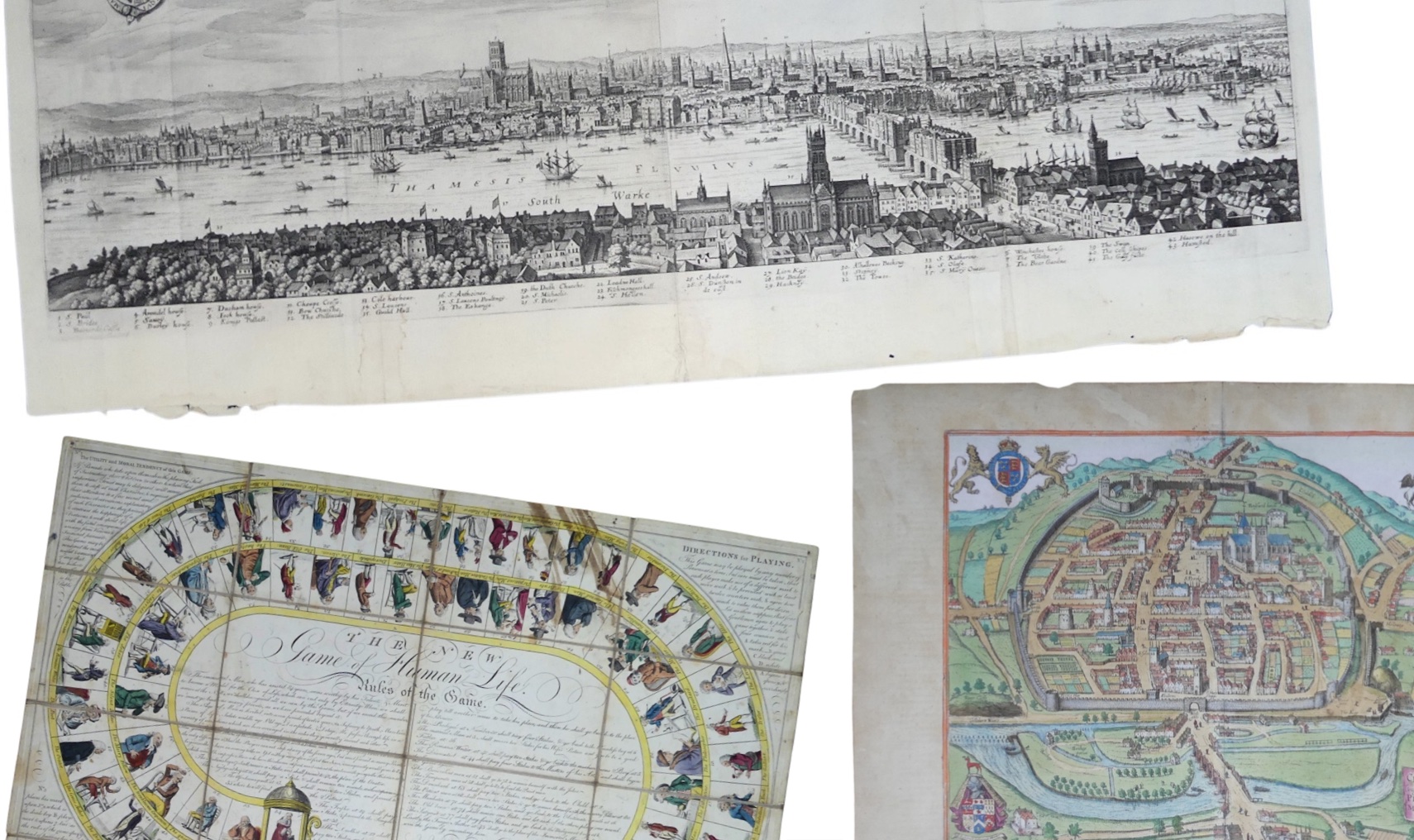 Antique map collection in Devon – Antique Collecting