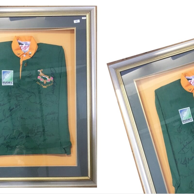 South African rugby shirt scores in sale Antique Collecting