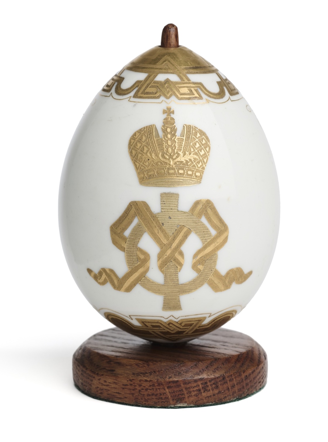 Russian Easter egg from the Imperial Porcelain Manufactory at St Petersburg