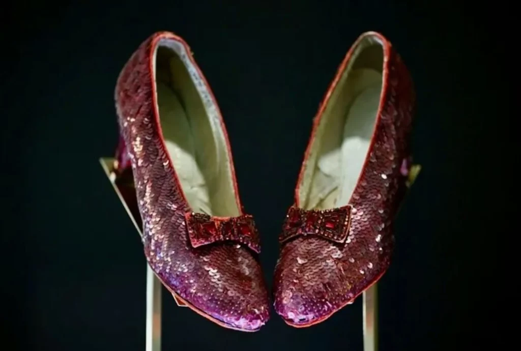 Judy garland s ruby slippers from the wizard of oz could fetch 3 million at auction next month justin tallis afp 1