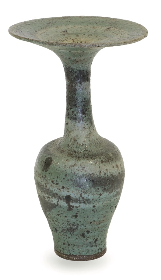 Lucie Rie stoneware bottle vase