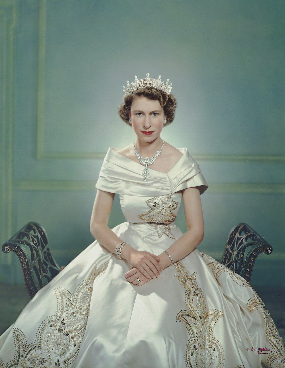 Yousuf Karsh, Princess Elizabeth, 1951