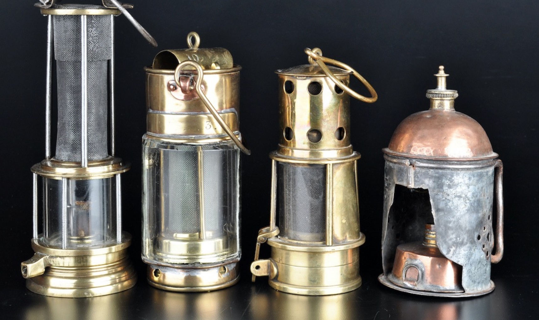 Antique miners’ lamps to light up sale – Antique Collecting