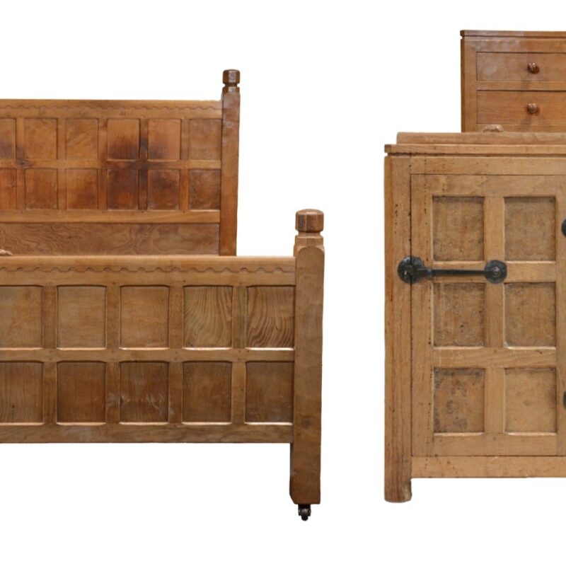 Farmhouse sale of Mouseman furniture Antique Collecting