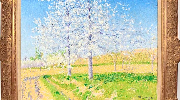 Laugé Spring Landscape Warms Up Bidders At Bill Hood