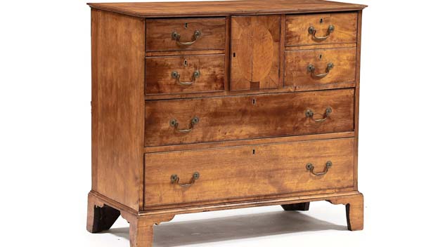 Virginia Federal Cherry Chest Chases Top Price At Leland Little