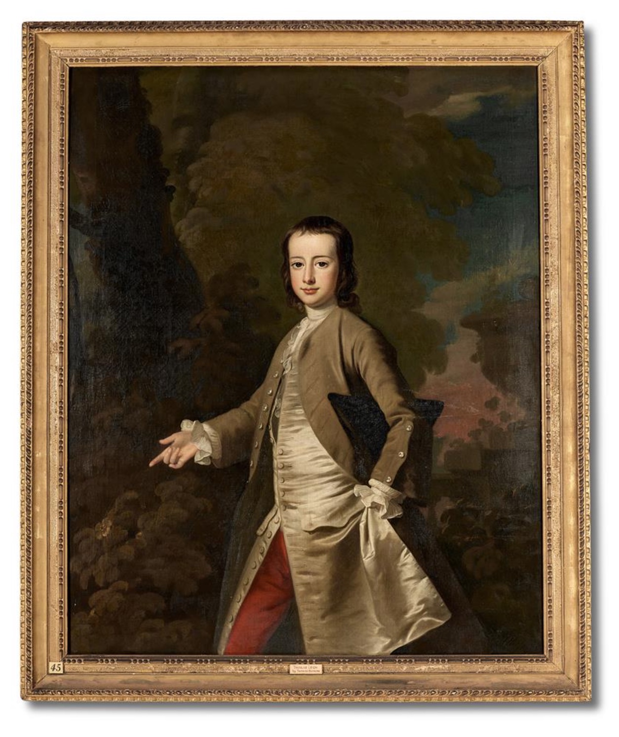 Thomas Hudson’s portrait of Master Thomas Legh