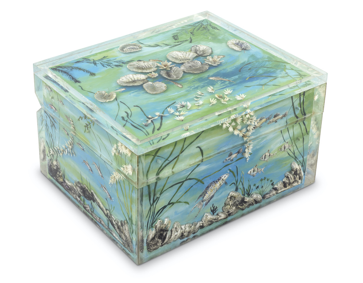 A rare Dunhill ‘Aquarium’ Humidor, mid-20th century