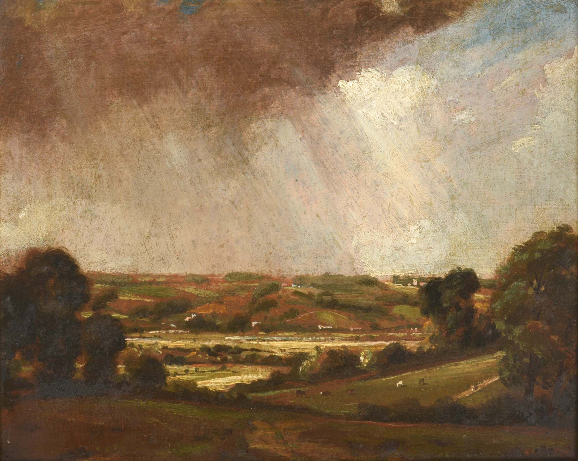 An early plein-air sketch by John Constable