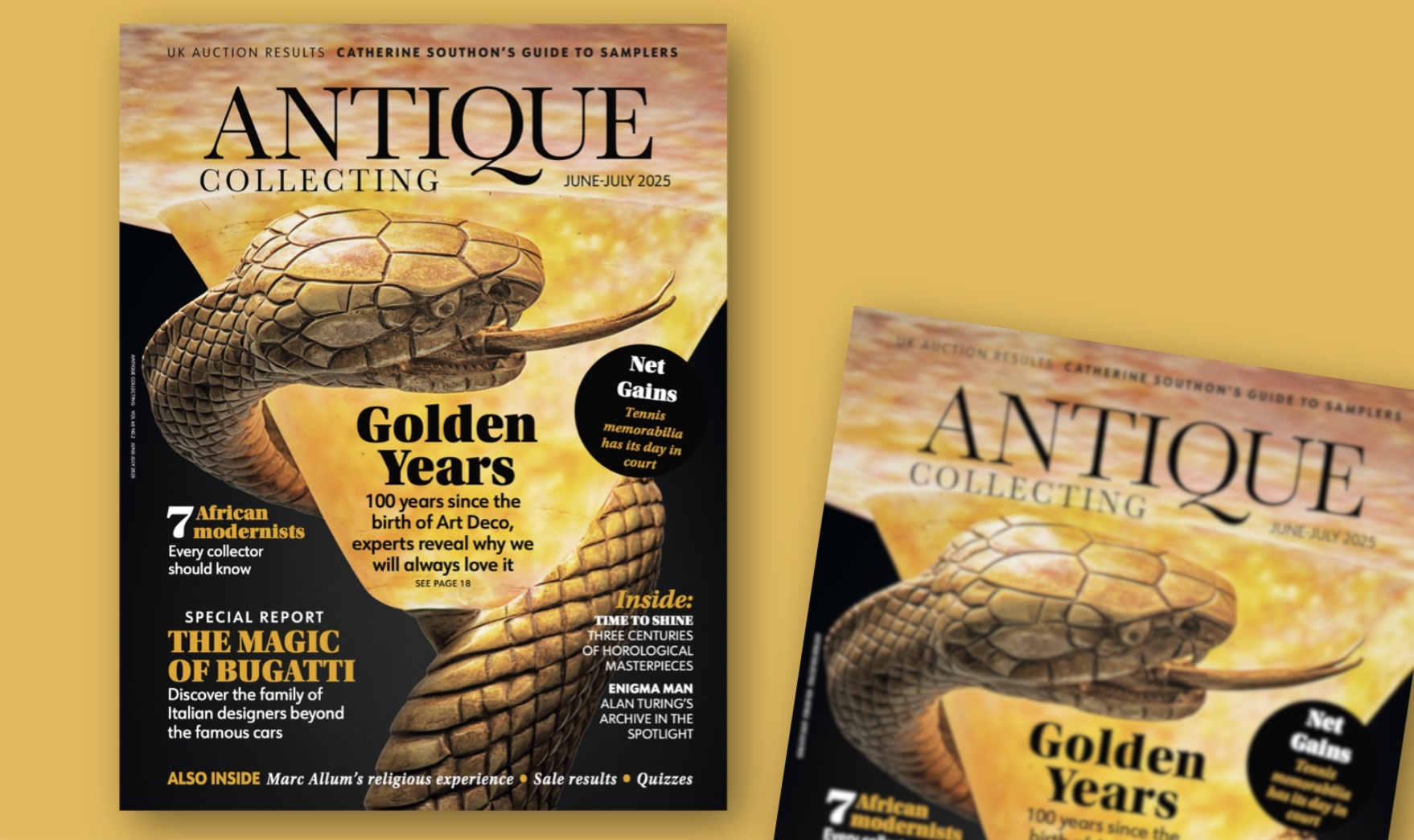 Unlock the Treasures: Sneak Peek Inside the Latest Antique Collecting Magazine!