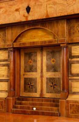 Detail of the Interior of a Biedermeier Fall Top Desk- Styylish