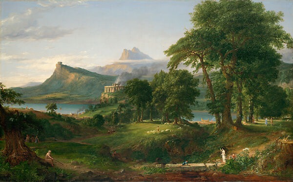 The Bergère Armchair- example of a Pastoral Painting- Styylish