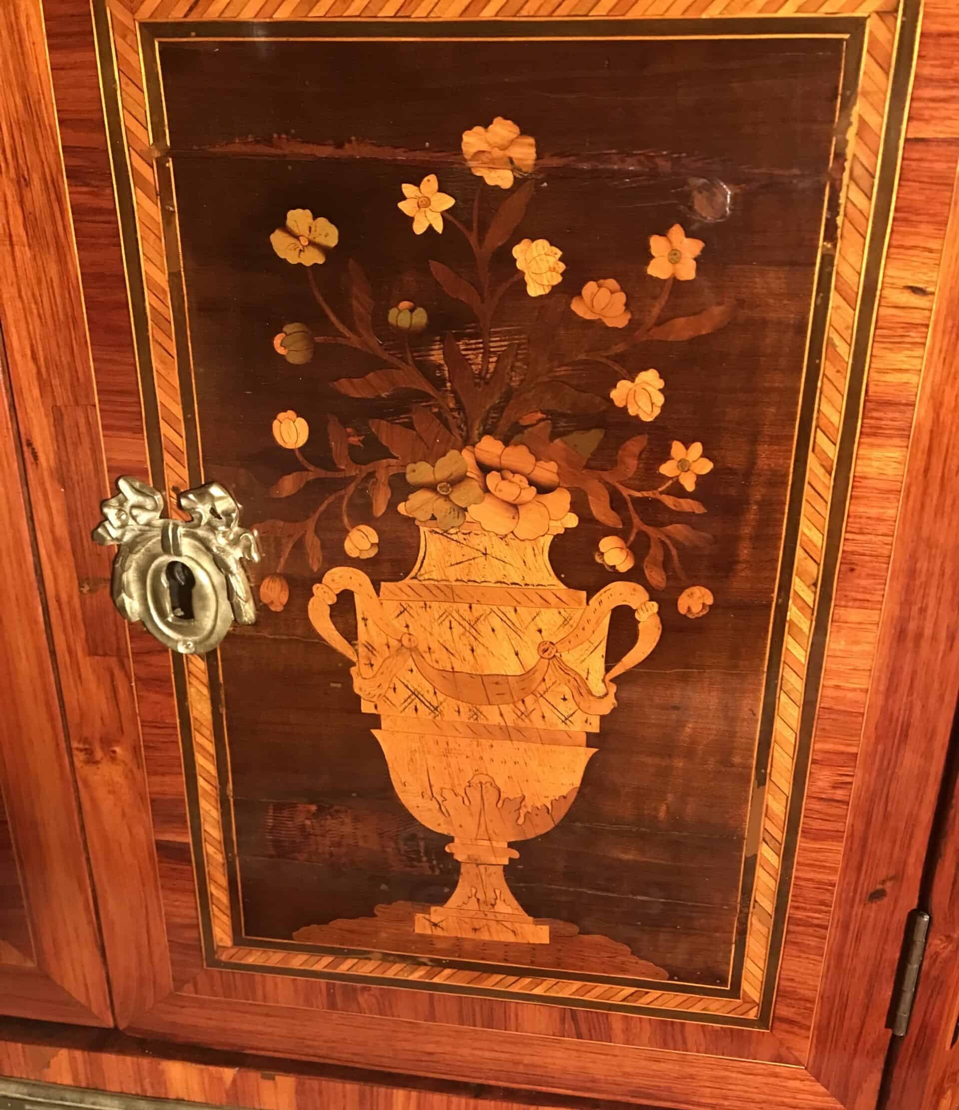 Antique French Secretary Desk- detail- Styylish