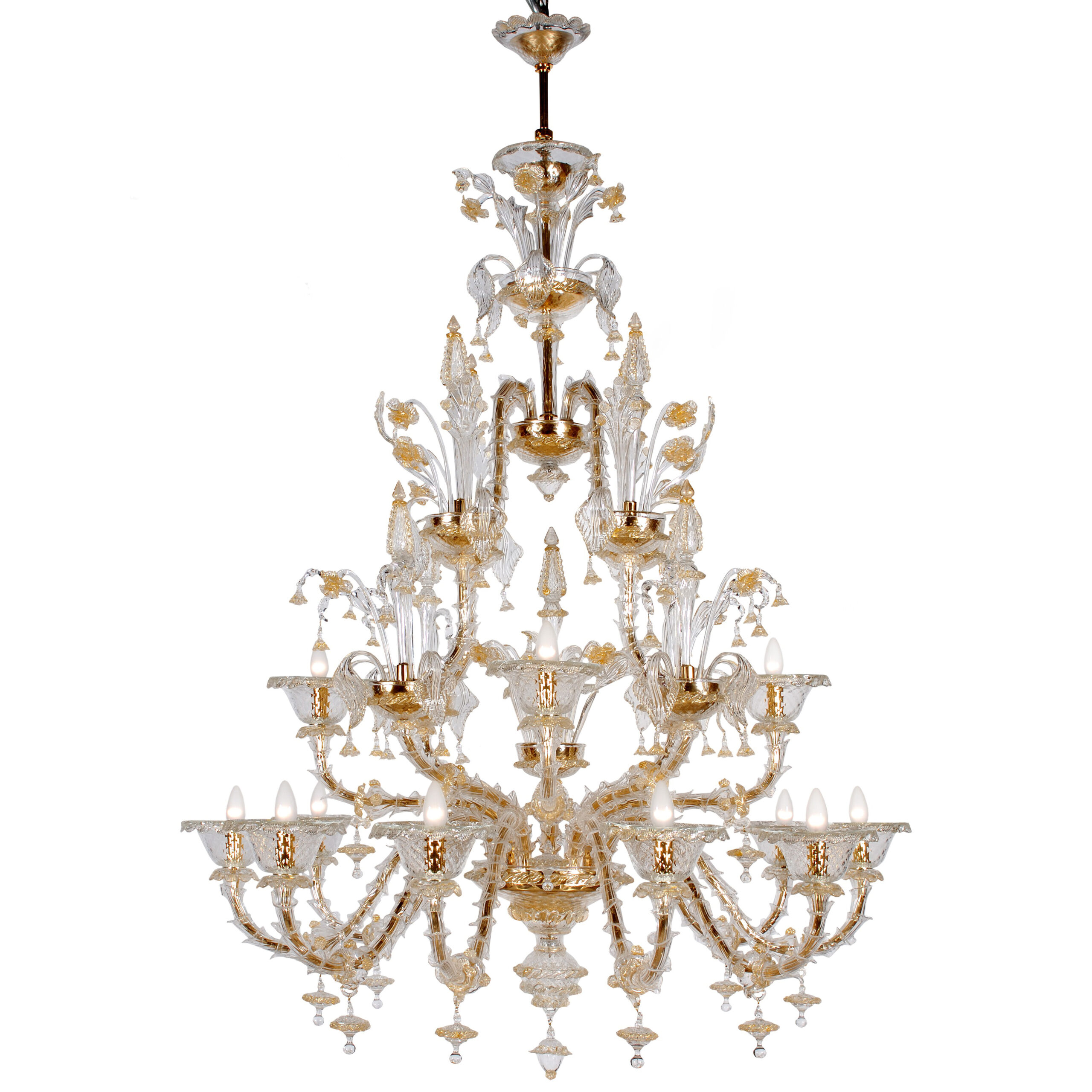 Murano Glass Chandelier Bellini - Styylish